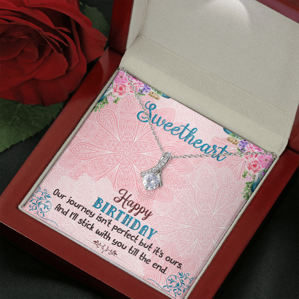 Happy Birthday - I'll Stick With You Til The End (Limited Time Offer) - Alluring Beauty Necklace
