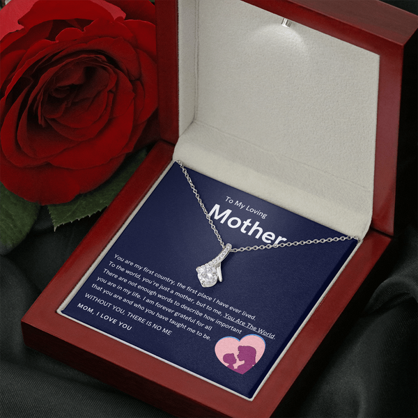 To My Loving Mother - Without You, There Is No Me (Limited Time Offer) - Alluring Beauty Necklace