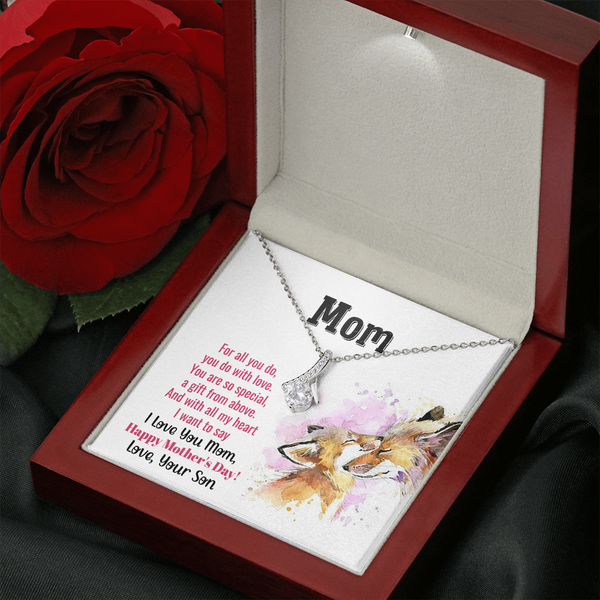 To My Mom - You Are So Special (Limited Time Offer) - Alluring Beauty Necklace