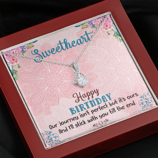Happy Birthday - I'll Stick With You Til The End (Limited Time Offer) - Alluring Beauty Necklace