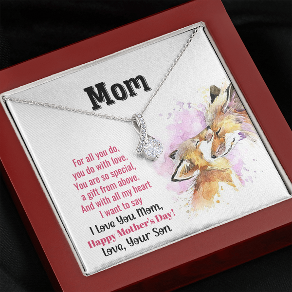 To My Mom - You Are So Special (Limited Time Offer) - Alluring Beauty Necklace
