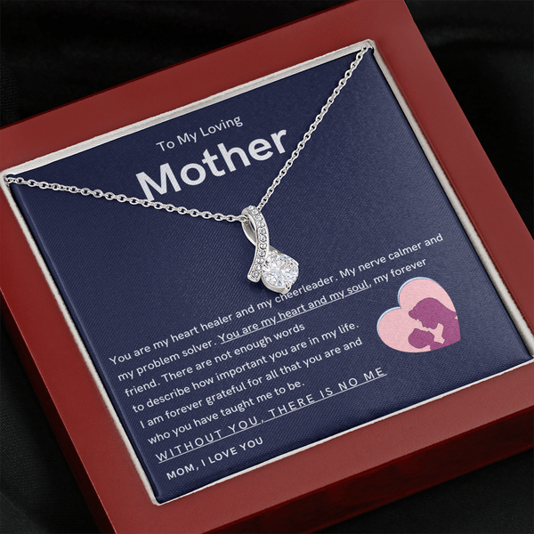 To My Loving Mother - You are my hear and my soul (Limited Time Offer) - Alluring Beauty Necklace