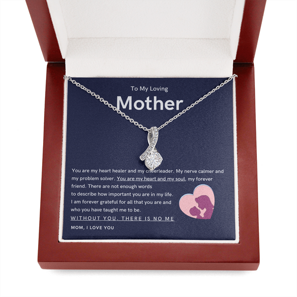 To My Loving Mother - You are my hear and my soul (Limited Time Offer) - Alluring Beauty Necklace