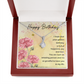Happy Birthday - Full Of Happiness And Joy (Limited Time Offer) - Alluring Beauty Necklace