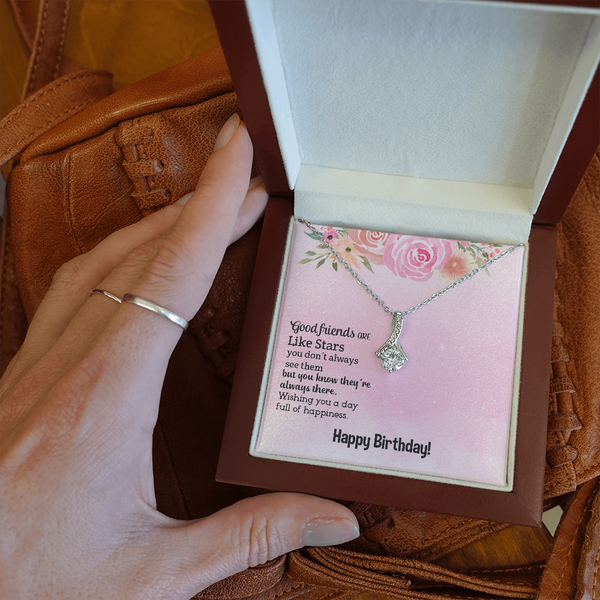 Happy Birthday - Good Friends Always There (Limited Time Offer) - Alluring Beauty Necklace