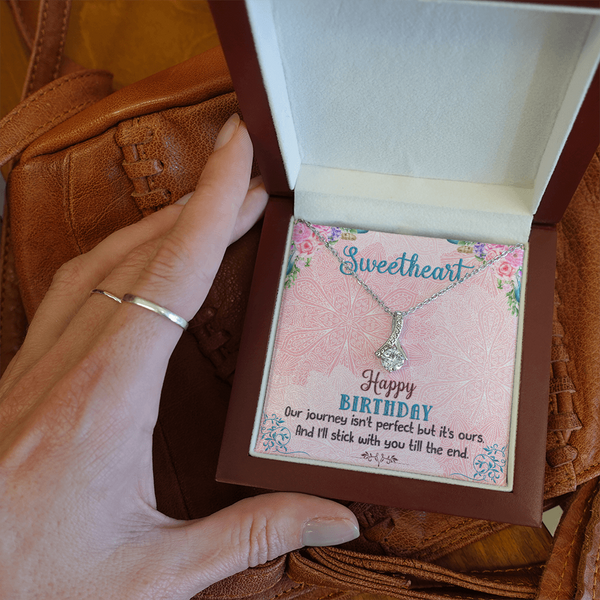Happy Birthday - I'll Stick With You Til The End (Limited Time Offer) - Alluring Beauty Necklace