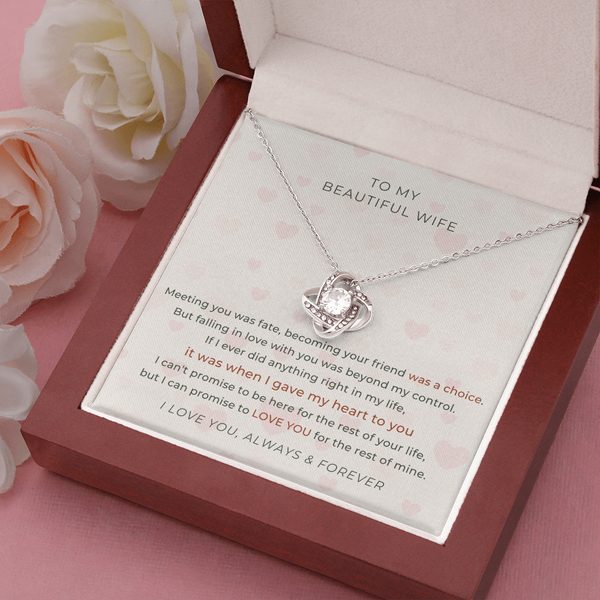 To My Beautiful Wife - I Promise To Love You For The Rest Of My Life (Almost Gone)