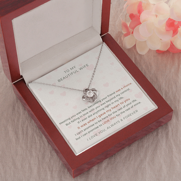 To My Beautiful Wife - I Promise To Love You For The Rest Of My Life (Almost Gone)