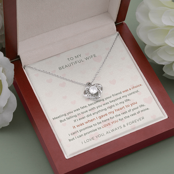 To My Beautiful Wife - I Promise To Love You For The Rest Of My Life (Almost Gone)
